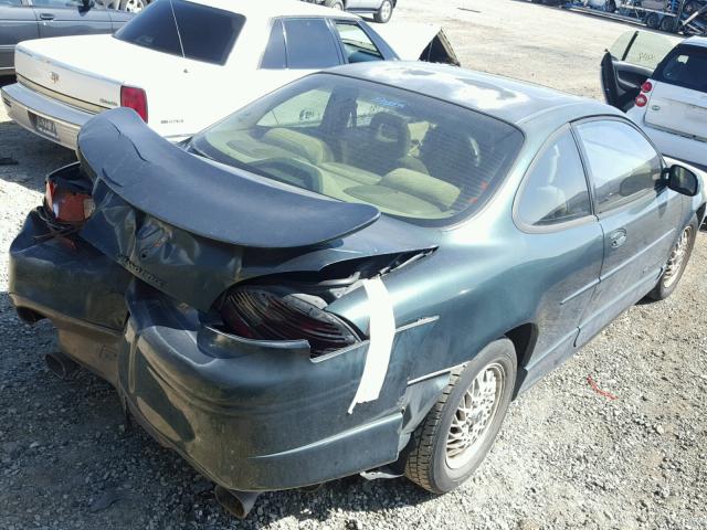 1G2WP12K7XF315755 - 1999 PONTIAC GRAND PRIX GREEN photo 4