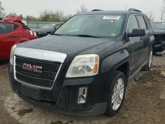 2CTALUEC3B6282607 - 2011 GMC TERRAIN BLACK photo 2