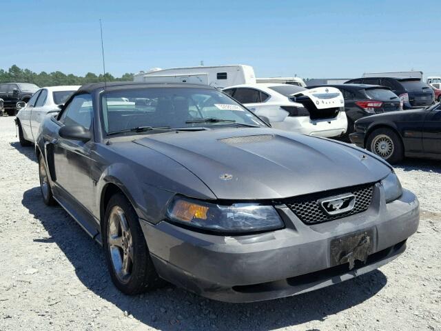 1FAFP45X43F316348 - 2003 FORD MUSTANG GT GRAY photo 1