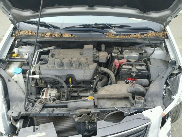 3N1AB6AP3BL653900 - 2011 NISSAN SENTRA 2.0 SILVER photo 7