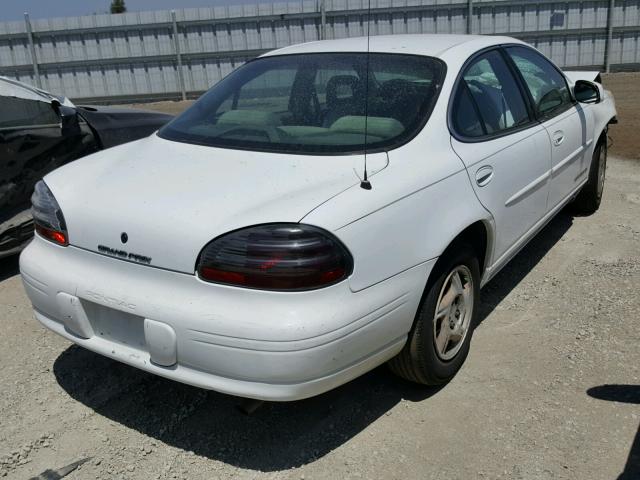 1G2WJ52M6XF301727 - 1999 PONTIAC GRAND PRIX WHITE photo 4