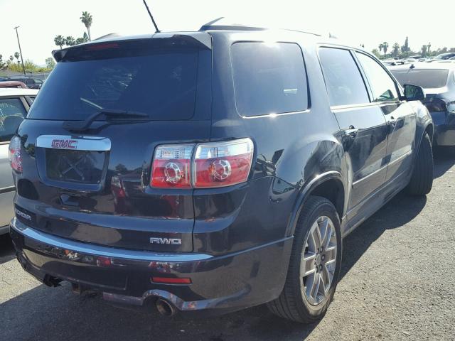 1GKKVTED5CJ182594 - 2012 GMC ACADIA DEN BLACK photo 4