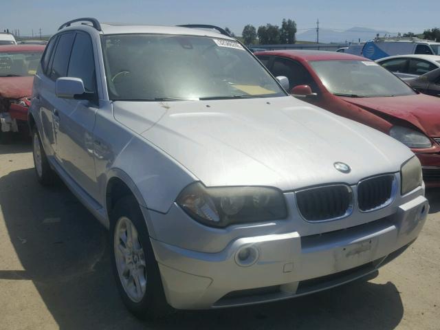 WBXPA73435WC45498 - 2005 BMW X3 2.5I SILVER photo 1