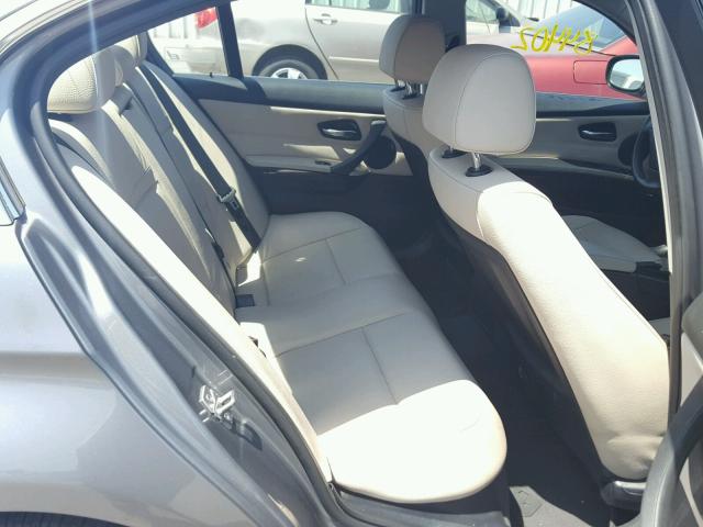 WBAPN7C56BF183658 - 2011 BMW 335 D GRAY photo 6