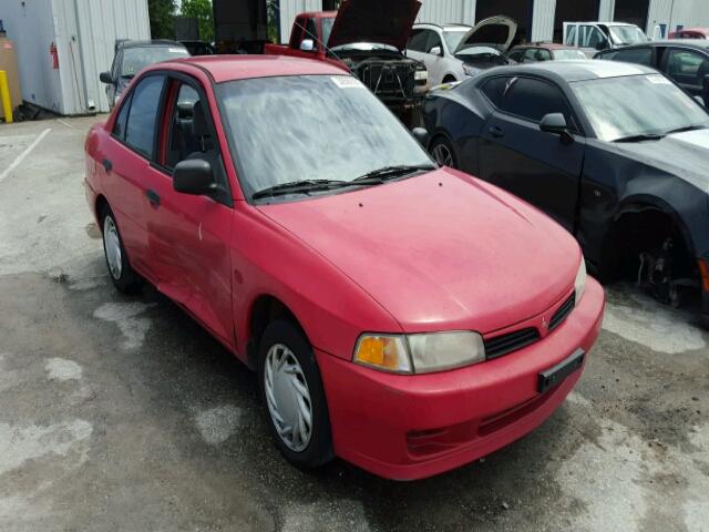 JA3AY26C2YU025124 - 2000 MITSUBISHI MIRAGE DE RED photo 1