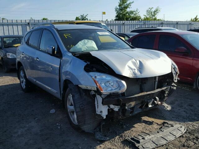 JN8AS5MV5BW275174 - 2011 NISSAN ROGUE S SILVER photo 1