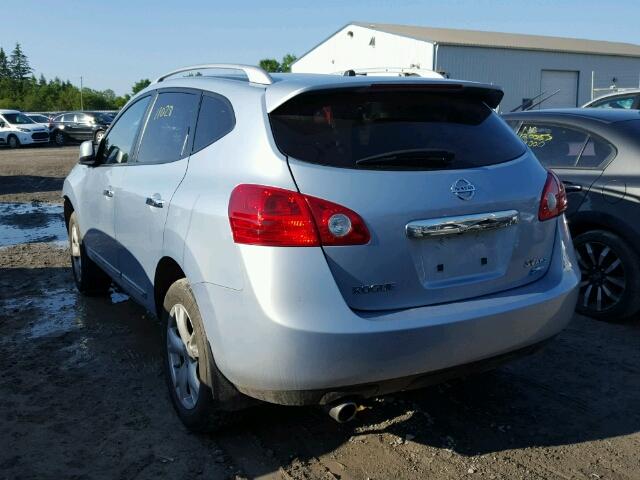 JN8AS5MV5BW275174 - 2011 NISSAN ROGUE S SILVER photo 3