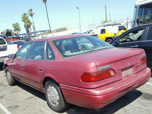 1FALP524XSG264350 - 1995 FORD TAURUS GL BURGUNDY photo 3