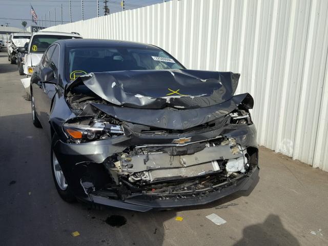 1G1ZB5ST6HF233744 - 2017 CHEVROLET MALIBU LS GRAY photo 1
