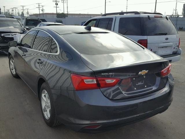 1G1ZB5ST6HF233744 - 2017 CHEVROLET MALIBU LS GRAY photo 3