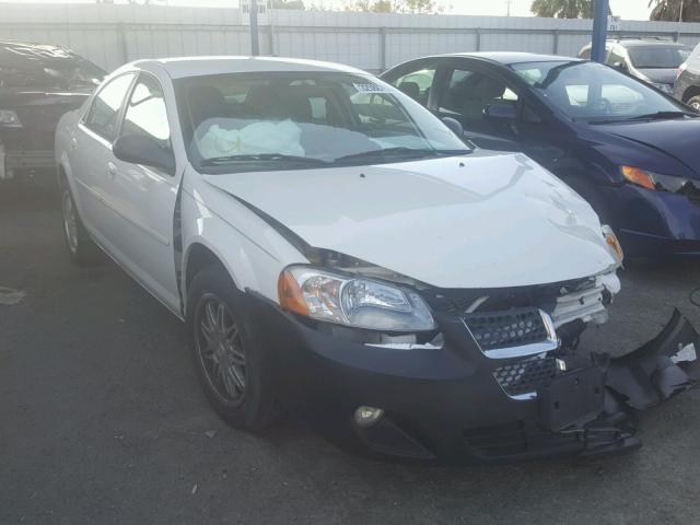 1B3EL56T94N367145 - 2004 DODGE STRATUS ES WHITE photo 1