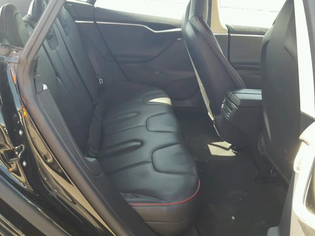 5YJSA1CP4DFP05623 - 2013 TESLA MODEL S BLACK photo 6