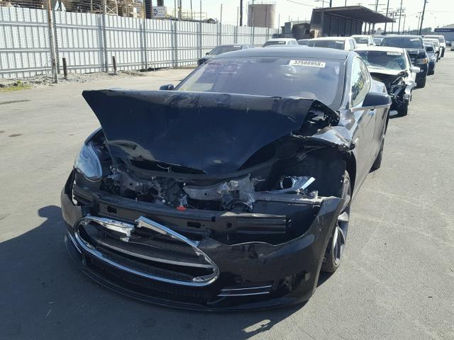 5YJSA1CP4DFP05623 - 2013 TESLA MODEL S BLACK photo 9