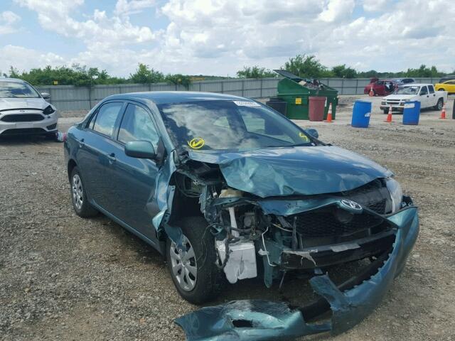 1NXBU4EE0AZ306260 - 2010 TOYOTA COROLLA/S/ GREEN photo 1