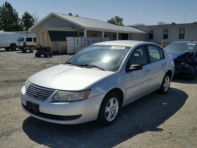 1G8AJ58F46Z185580 - 2006 SATURN ION LEVEL SILVER photo 2