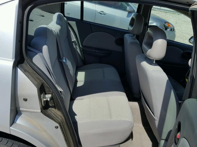 1G8AJ58F46Z185580 - 2006 SATURN ION LEVEL SILVER photo 6
