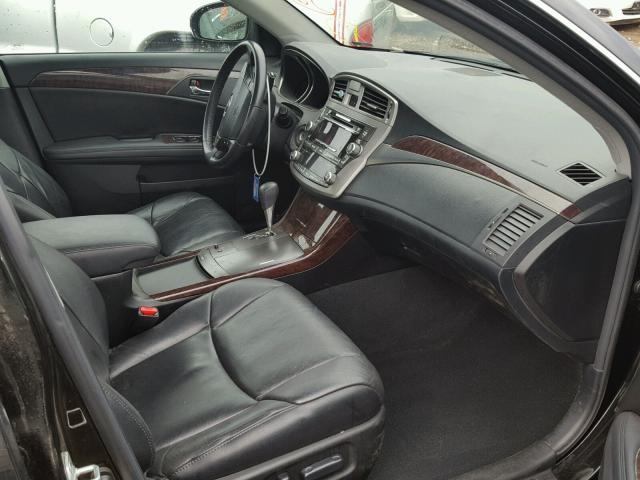 4T1BK3DB0BU390878 - 2011 TOYOTA AVALON BAS BLACK photo 5