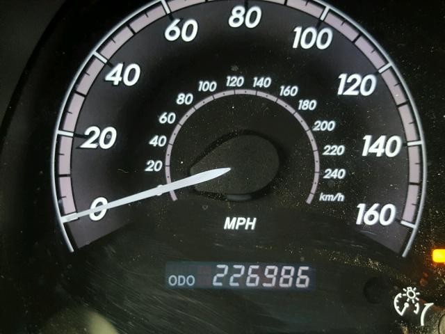 4T1BK3DB0BU390878 - 2011 TOYOTA AVALON BAS BLACK photo 8