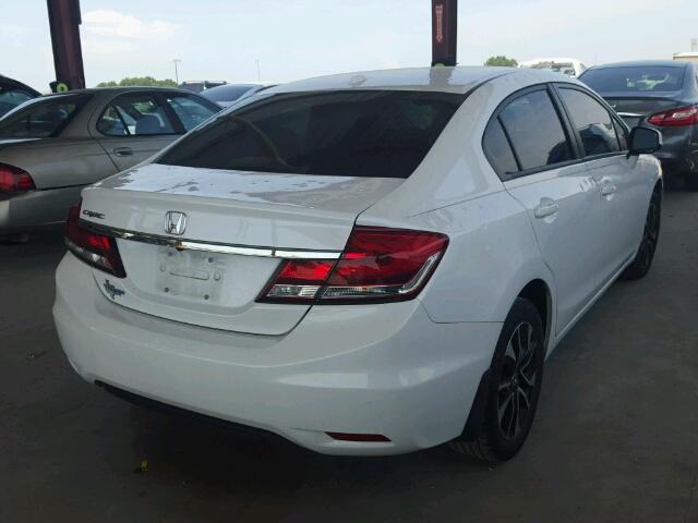 19XFB2F97DE040207 - 2013 HONDA CIVIC WHITE photo 4