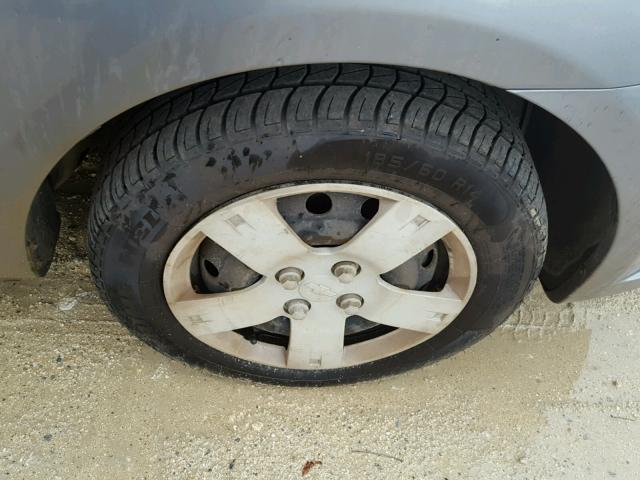 KL1TD56637B095122 - 2007 CHEVROLET AVEO BASE Gri fotoğraf 9