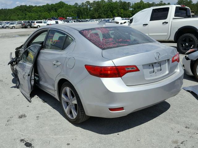 19VDE1F54DE012881 - 2013 ACURA ILX 20 PRE SILVER photo 3