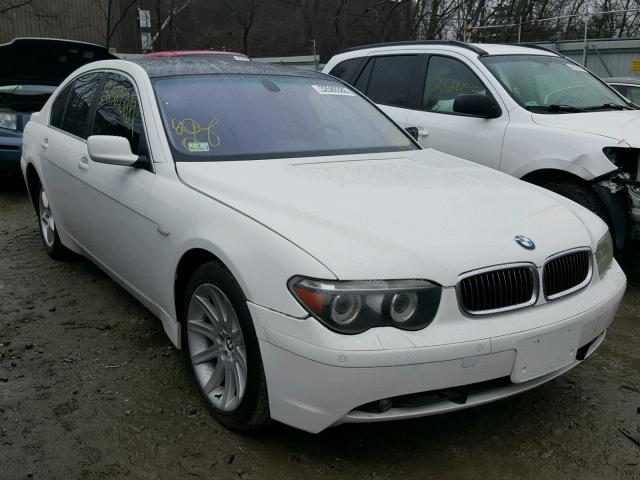 WBAGL63432DP60696 - 2002 BMW 745 I WHITE photo 1
