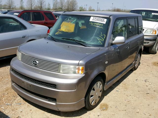 JTLKT324364048714 - 2006 TOYOTA SCION XB ნაცრისფერი ფოტო 2