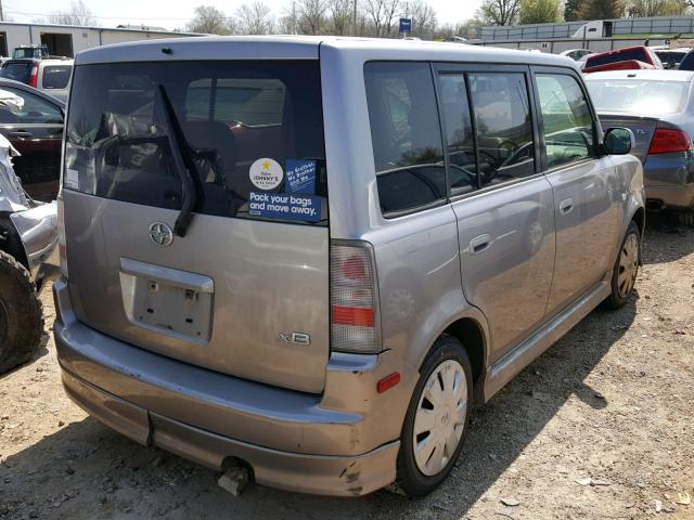 JTLKT324364048714 - 2006 TOYOTA SCION XB ნაცრისფერი ფოტო 4