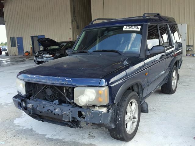 SALTY16493A775541 - 2003 LAND ROVER DISCOVERY BLUE photo 2