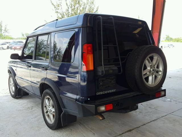 SALTY16493A775541 - 2003 LAND ROVER DISCOVERY BLUE photo 3