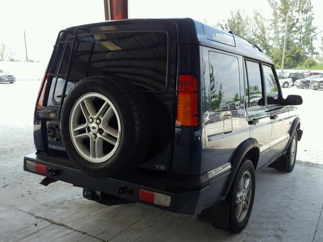 SALTY16493A775541 - 2003 LAND ROVER DISCOVERY BLUE photo 4