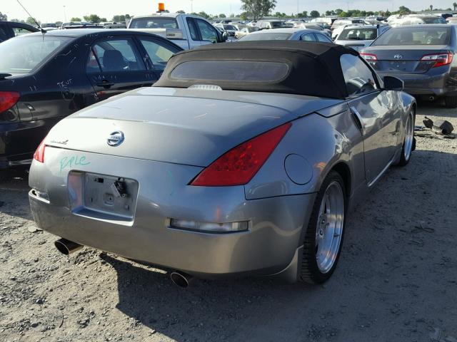 JN1AZ36D06M400182 - 2006 NISSAN 350Z ROADS GRAY photo 4