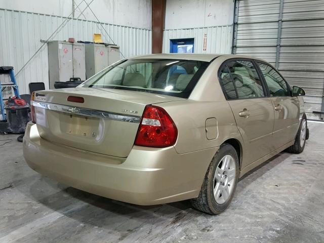 1G1ZT58N98F147821 - 2008 CHEVROLET MALIBU LT GOLD photo 4