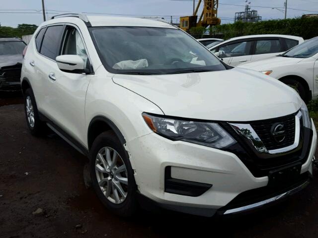 5N1AT2MV8JC707890 - 2018 NISSAN ROGUE SV WHITE photo 1