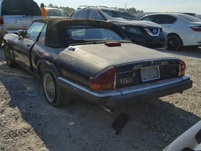 SAJNV4844KC154610 - 1989 JAGUAR XJS BLACK photo 3