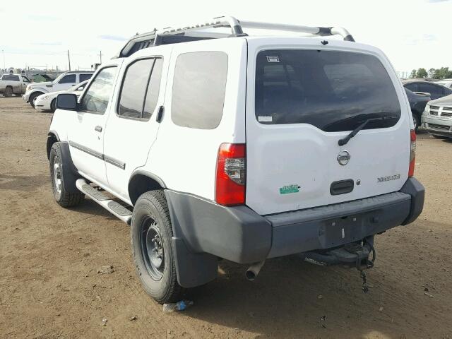 5N1ED28Y52C557550 - 2002 NISSAN XTERRA WHITE photo 3