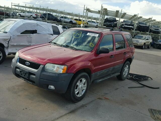 1FMYU93193KB58969 - 2003 FORD ESCAPE XLT RED photo 2