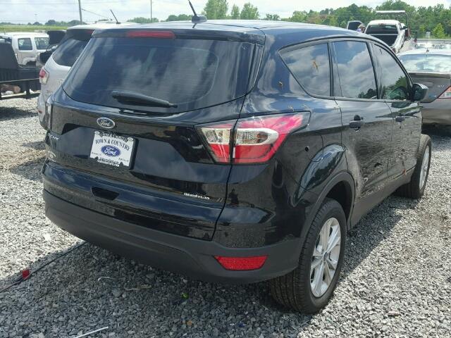 1FMCU0F72HUB56207 - 2017 FORD ESCAPE S BLACK photo 4