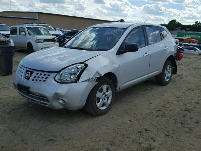 JN8AS5MV9AW107374 - 2010 NISSAN ROGUE S/SL SILVER photo 2