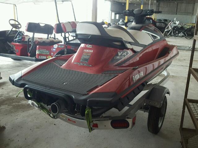 YAMA0987C616 - 2016 YAMAHA WAVERUNNER RED photo 4