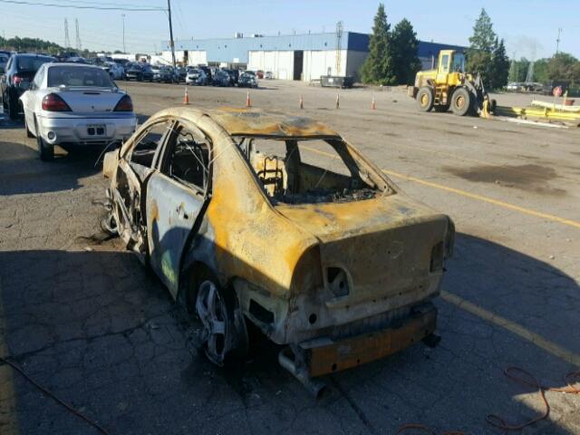 1G1ZD5E73BF172238 - 2011 CHEVROLET MALIBU BURN photo 3