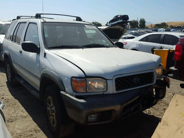 JN8DR07X01W505906 - 2001 NISSAN PATHFINDER WHITE photo 1