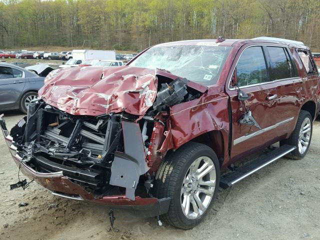 1GYS4CKJ5HR248749 - 2017 CADILLAC ESCALADE P RED photo 9