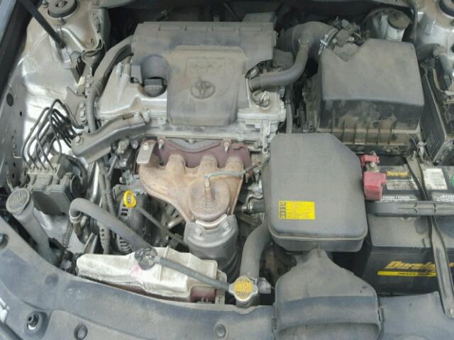 4T1BF1FK9CU583568 - 2012 TOYOTA CAMRY BASE SILVER photo 7