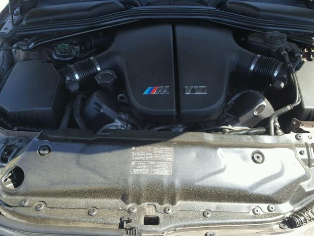 WBSNB93566B582588 - 2006 BMW M5 BROWN photo 7