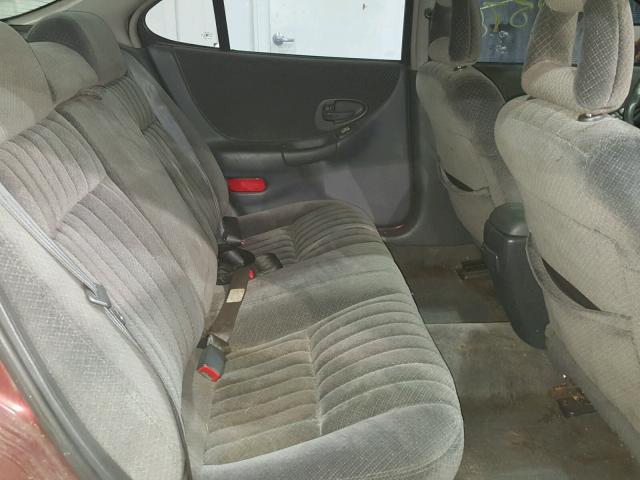 1G2WP52K9YF140935 - 2000 PONTIAC GRAND PRIX MAROON photo 6