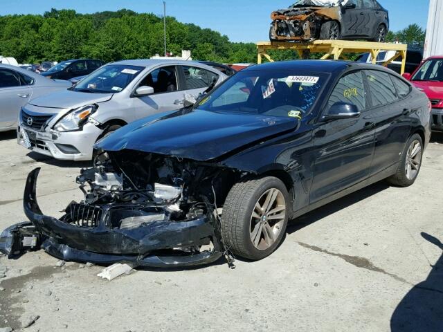 WBA3X9C59FD869120 - 2015 BMW 335 BLACK photo 2