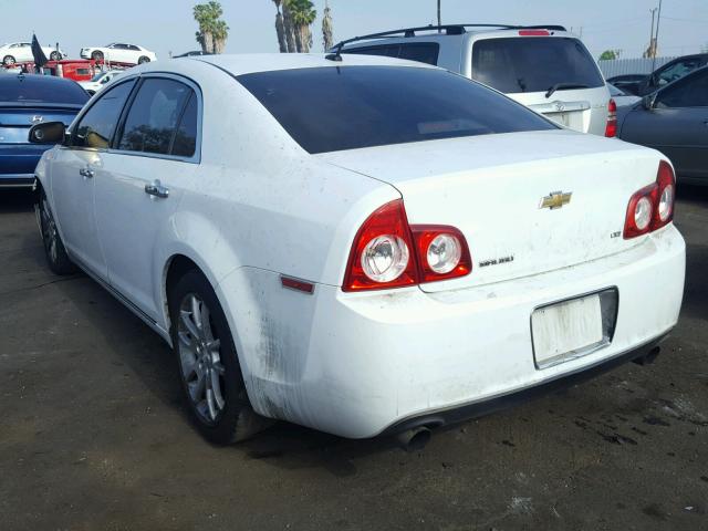 1G1ZK57729F195667 - 2009 CHEVROLET MALIBU LTZ 白色 照片 3