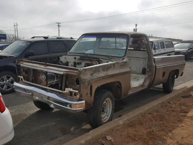 TCY244F704682 - 1974 CHEVROLET C-SERIES BROWN photo 2