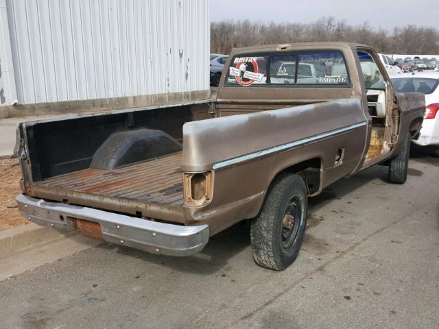 TCY244F704682 - 1974 CHEVROLET C-SERIES BROWN photo 4